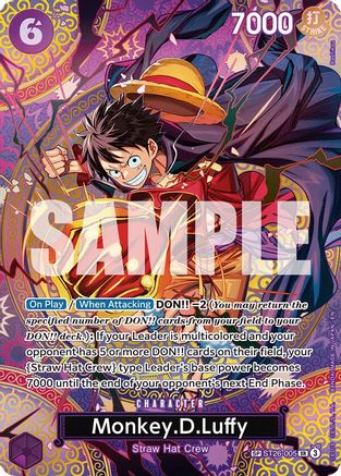 Monkey.D.Luffy (SP) (ST26-005) - Adventure on Kami's Island Foil - for just $220.20! 