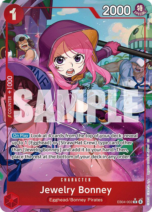 Jewelry Bonney (Alternate Art) [Adventure on Kami's Island] - for just $12.40! 