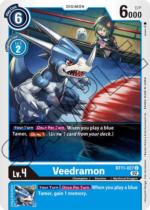 Veedramon [BT11-027] [Dimensional Phase] - Just $0.09! Shop now at Retro Gaming of Denver