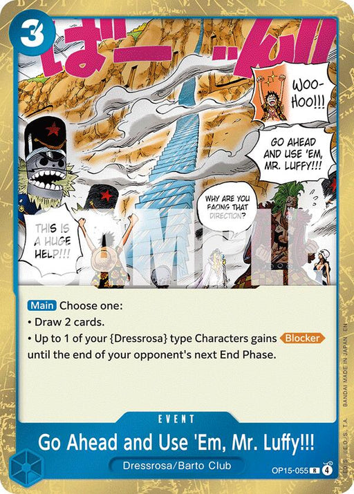 Go Ahead and Use 'Em, Mr. Luffy!!! [Adventure on Kami's Island] - for just $0.10! 