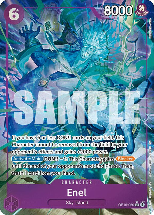 Enel (Alternate Art) [Adventure on Kami's Island] - for just $2.35! 