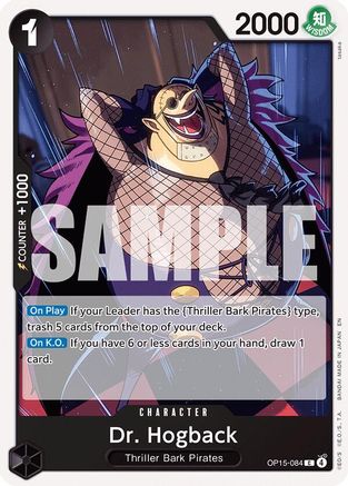 Dr. Hogback (OP15-084) - Adventure on Kami's Island - for just $0.08! 
