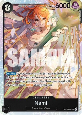 Nami (OP15-086) (OP15-086) - Adventure on Kami's Island Foil - for just $1.20! 