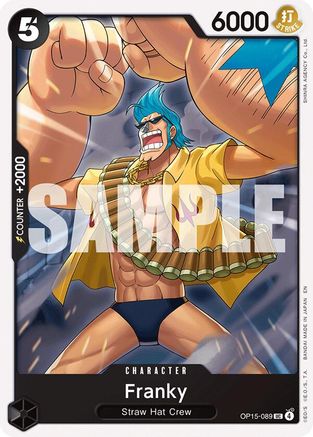 Franky (OP15-089) - Adventure on Kami's Island - for just $0.07! 