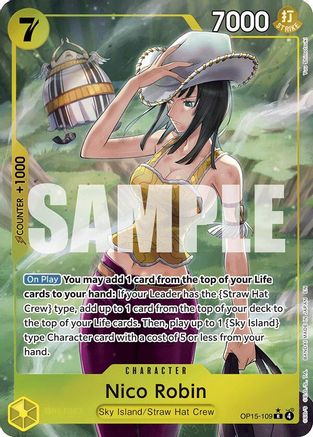 Nico Robin (OP15-109) (Alternate Art) (OP15-109) - Adventure on Kami's Island Foil - for just $9.97! 