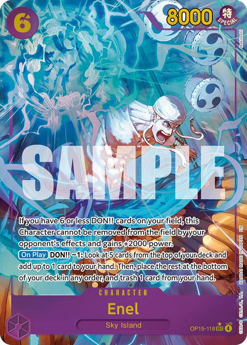 Enel (Alternate Art) [Adventure on Kami's Island] - for just $41.55! 