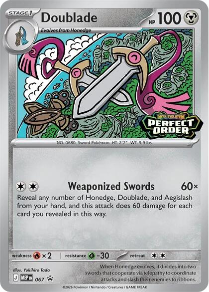 Doublade (067) [Mega Evolution Promo] - for just $3.35! 