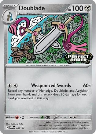Doublade 067 - ME Mega Evolution Promo - for just $6.51! 