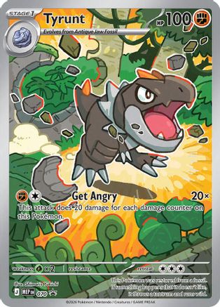 Tyrunt 070/null - ME Mega Evolution Promo Holofoil - for just $2.94! 