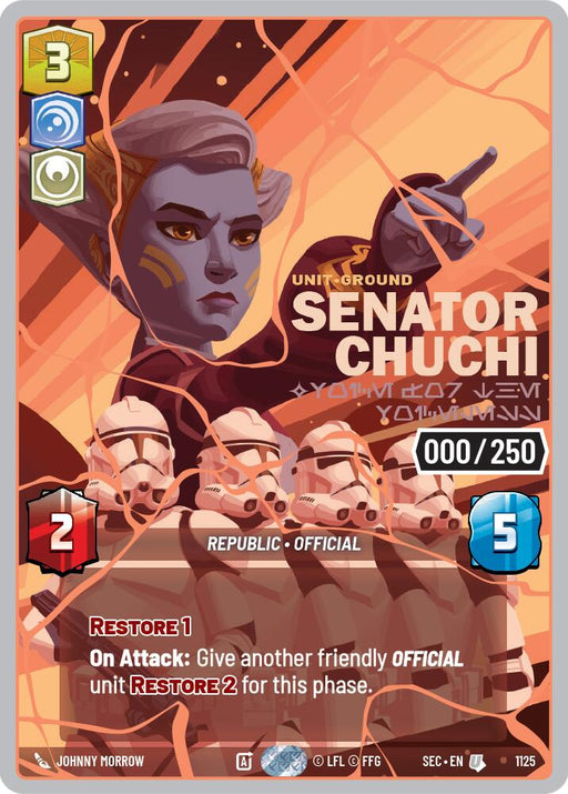 Senator Chuchi - Voice for the Voiceless (1125) (Serialized) (Rose Gold) (1125) [Secrets of Power] - for just $0.10! 
