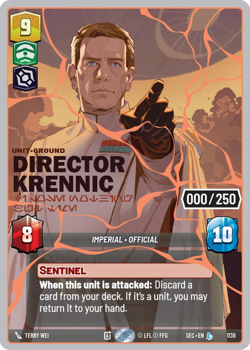 Director Krennic - I Lose Nothing But Time (1136) (Serialized) (Rose Gold) (1136) [Secrets of Power] - for just $0.10! 
