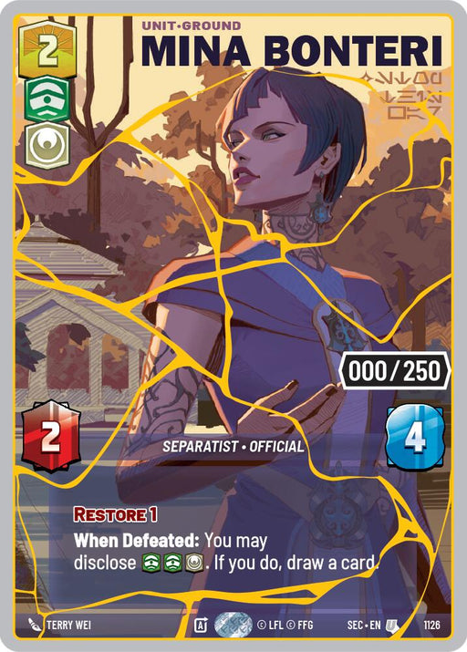 Mina Bonteri - Stop This War (1126) (Serialized) (Gold) (1126) [Secrets of Power] - for just $0.10! 