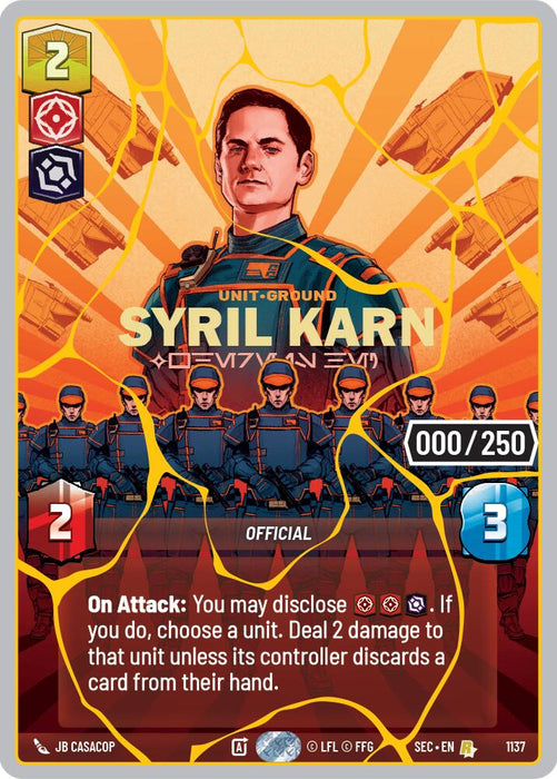 Syril Karn - Where Is He? (1137) (Serialized) (Gold) (1137) [Secrets of Power] - for just $0.10! 