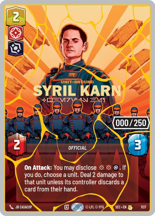 Syril Karn - Where Is He? (1137) (Serialized) (Gold) (1137) [Secrets of Power] - for just $0.10! 