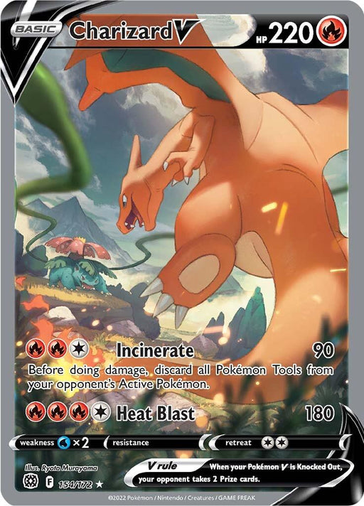 Charizard V (154/172) [Sword & Shield: Brilliant Stars] - for just $104.85! 