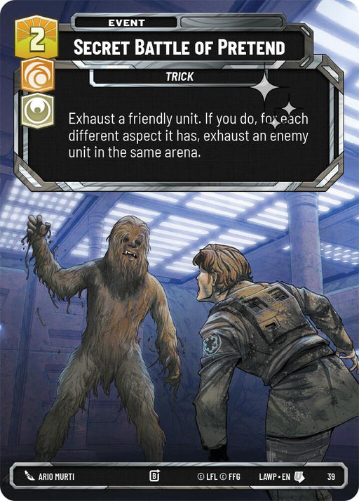 Secret Battle of Pretend (39) (Foil) (39) [A Lawless Time: Weekly Play] - for just $0.30! 