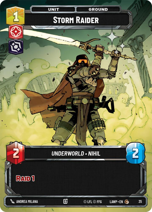 Storm Raider (35) (Foil) (35) [A Lawless Time: Weekly Play] - for just $0.15! 