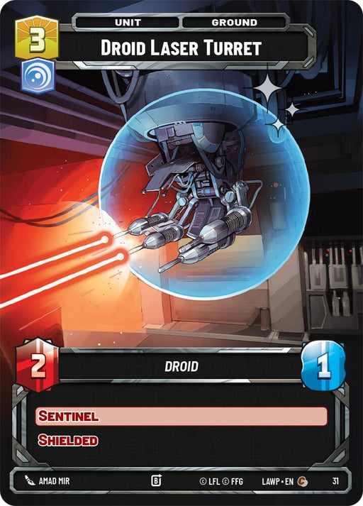 Droid Laser Turret (31) (Foil) (31) [A Lawless Time: Weekly Play] - for just $0.15! 