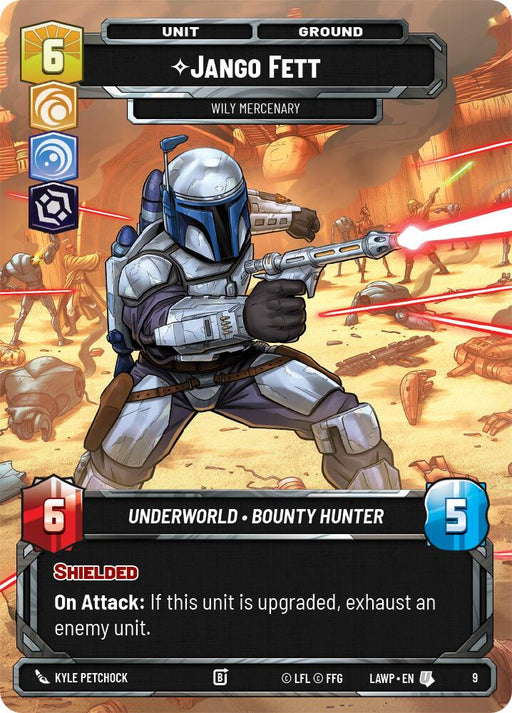 Jango Fett - Wily Mercenary (9) (9) [A Lawless Time: Weekly Play] - for just $0.20! 