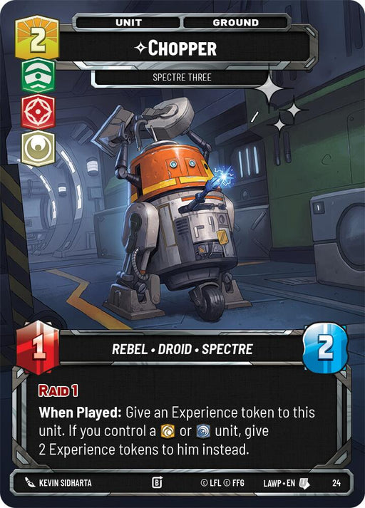 Chopper - Spectre Three (24) (Foil) (24) [A Lawless Time: Weekly Play] - for just $0.40! 