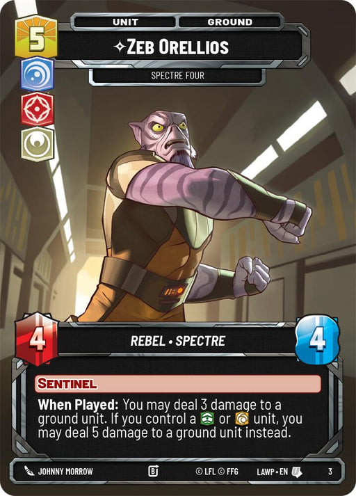 Zeb Orellios - Spectre Four (3) (3) [A Lawless Time: Weekly Play] - for just $0.45! 