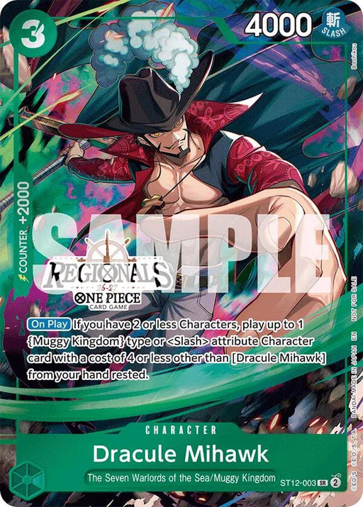 Dracule Mihawk (Regional Participation Pack 2026 Vol.1) [One Piece Promotion Cards] - for just $4.80! 