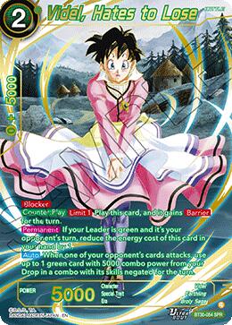 Videl, Hates to Lose (SPR) (BT30-054) [Three Glorious Fighters] - for just $3.40! 