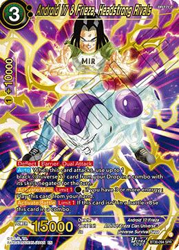 Android 17 & Frieza, Headstrong Rivals (SPR) (BT30-094) [Three Glorious Fighters] - for just $5.95! 