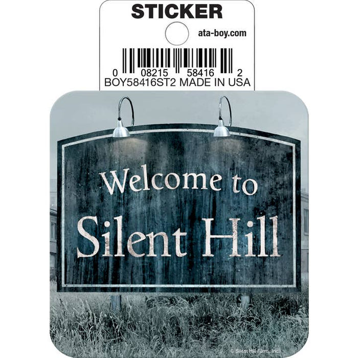 Ata-Boy Stickers: Die Cut Vinyl Sticker - 3" - Silent Hill - Welcome To Silent Hill - for just $2.99! 