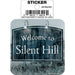 Ata-Boy Stickers: Die Cut Vinyl Sticker - 3" - Silent Hill - Welcome To Silent Hill - for just $2.99! 