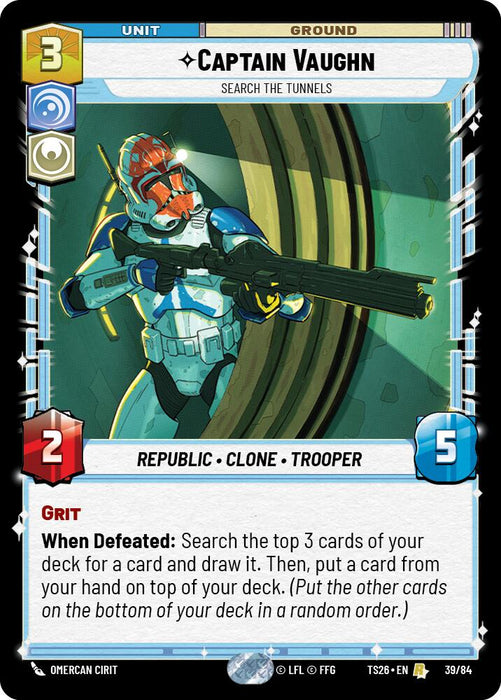 Captain Vaughn - Search the Tunnels (39/84) (39/84) [Twin Suns] - for just $1.40! 