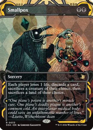 Smallpox (SOA-033) - Secrets of Strixhaven: Mystical Archive - for just $0.38! 