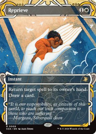 Reprieve (SOA-009) - Secrets of Strixhaven: Mystical Archive Foil - for just $0.57! 