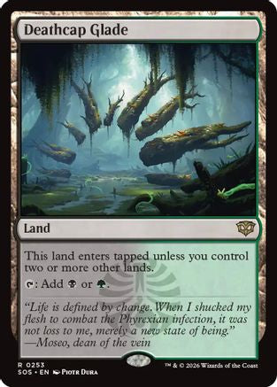 Deathcap Glade (SOS-253) - Secrets of Strixhaven Foil - for just $0.56! 