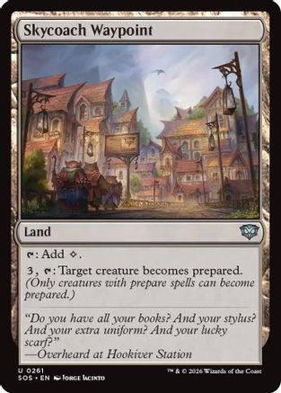 Skycoach Waypoint (SOS-261) - Secrets of Strixhaven - for just $0.08! 