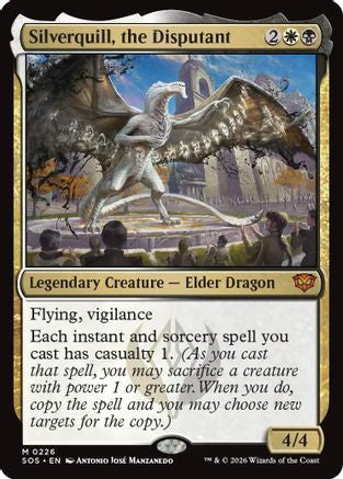 Silverquill, the Disputant (SOS-226) - Secrets of Strixhaven Foil - for just $1.19! 