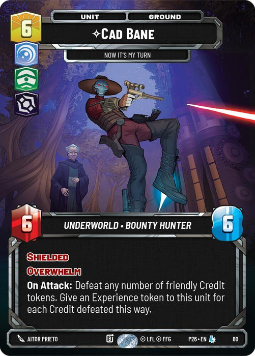 Cade Bane - Now It's My Turn (80) (80) [Sector and Regional Promos: Season 1] - for just $0.10! 