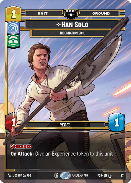 Han Solo - Hibernation Sick (97) (97) [Sector and Regional Promos: Season 1] - for just $80! 