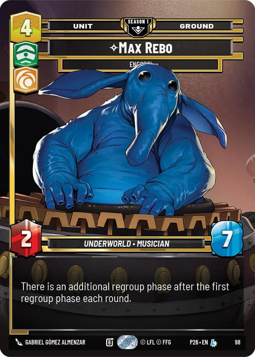Max Rebo - Encore! (98) (98) [Sector and Regional Promos: Season 1] - for just $40! 