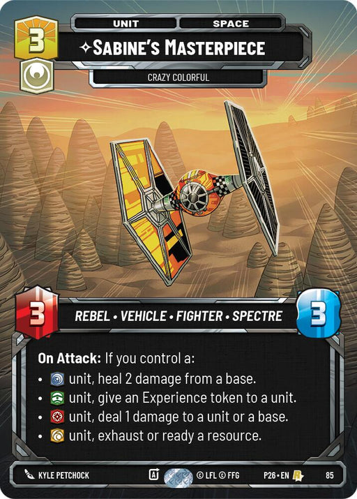 Sabine's Masterpiece - Crazy Colorful (85) (85) [Sector and Regional Promos: Season 1] - for just $12! 