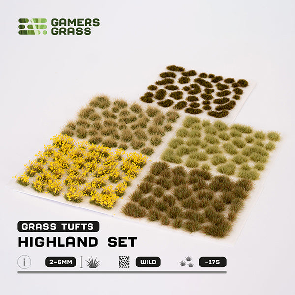 Gamers Grass Tufts: Highland Tuft Set- Wild - for just $15.95! 