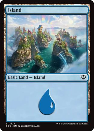 Island (0275) (SOS-275) - Secrets of Strixhaven - for just $0.03! 
