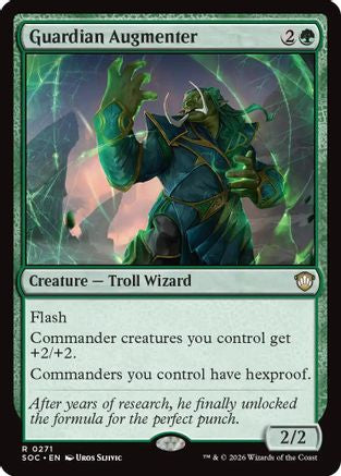 Guardian Augmenter (SOC-271) - Commander: Secrets of Strixhaven - for just $0.41! 