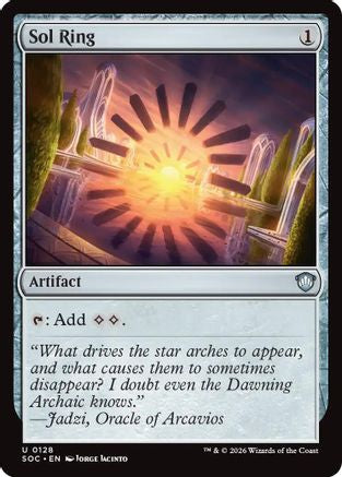 Sol Ring (SOC-128) - Commander: Secrets of Strixhaven - for just $0.28! 