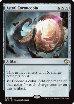 Astral Cornucopia (SOC-342) - Commander: Secrets of Strixhaven - for just $0.11! 