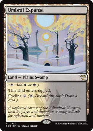 Umbral Expanse (SOC-060) - Commander: Secrets of Strixhaven - for just $0.21! 