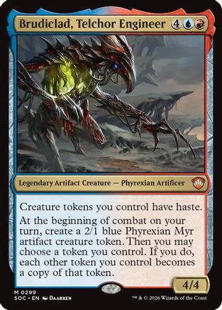 Brudiclad, Telchor Engineer (SOC-299) - Commander: Secrets of Strixhaven - for just $0.10! 