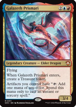 Galazeth Prismari (SOC-311) - Commander: Secrets of Strixhaven - for just $0.15! 