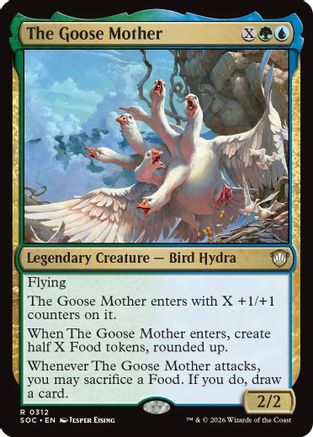 The Goose Mother (SOC-312) - Commander: Secrets of Strixhaven - for just $0.12! 