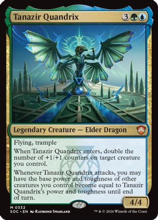 Tanazir Quandrix (SOC-332) - Commander: Secrets of Strixhaven - for just $0.12! 